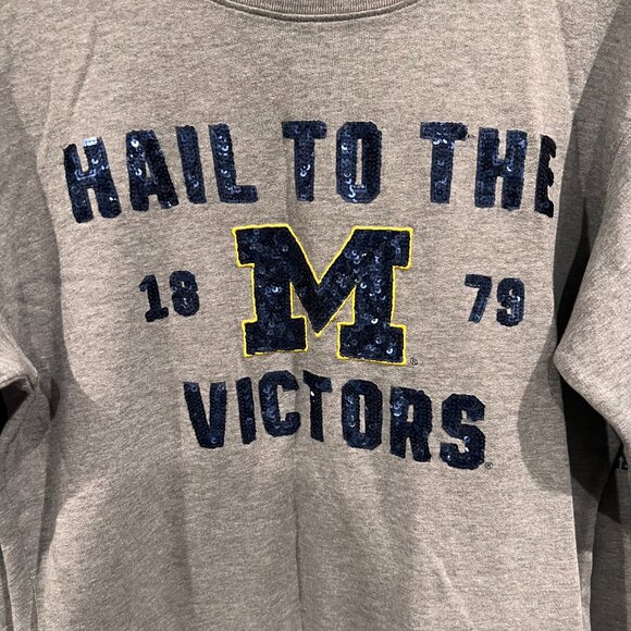 VS Pink 5th & Ocean University of Michigan Sweatshirt | Size M - Picture 2 of 5